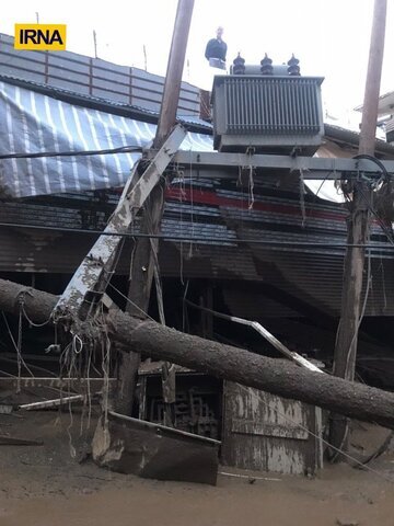 سیل در امامزاده داوود (ع)؛ آخرین جزئیات از جاری شدن سیلاب در تهران + فیلم (۶ مردادماه ۱۴۰۱)