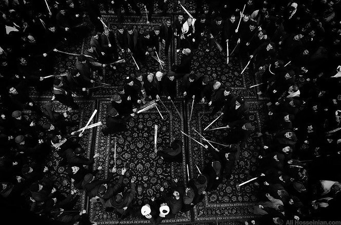 «مشق» عزاداری عراقیها در مشهد «مشق» عزاداری عراقیها در مشهد