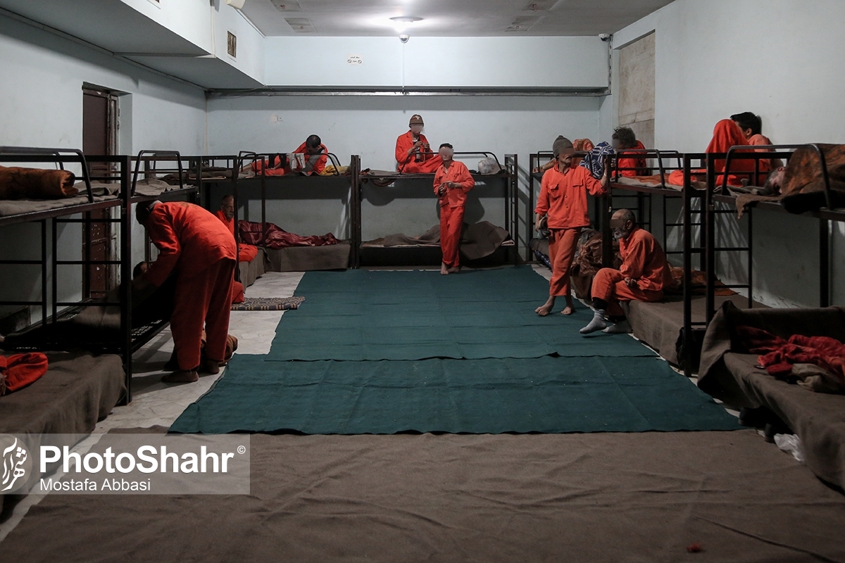 پذیرش ۴۲۸ متکدی و کارتن‌خواب در خانه سبز مشهد