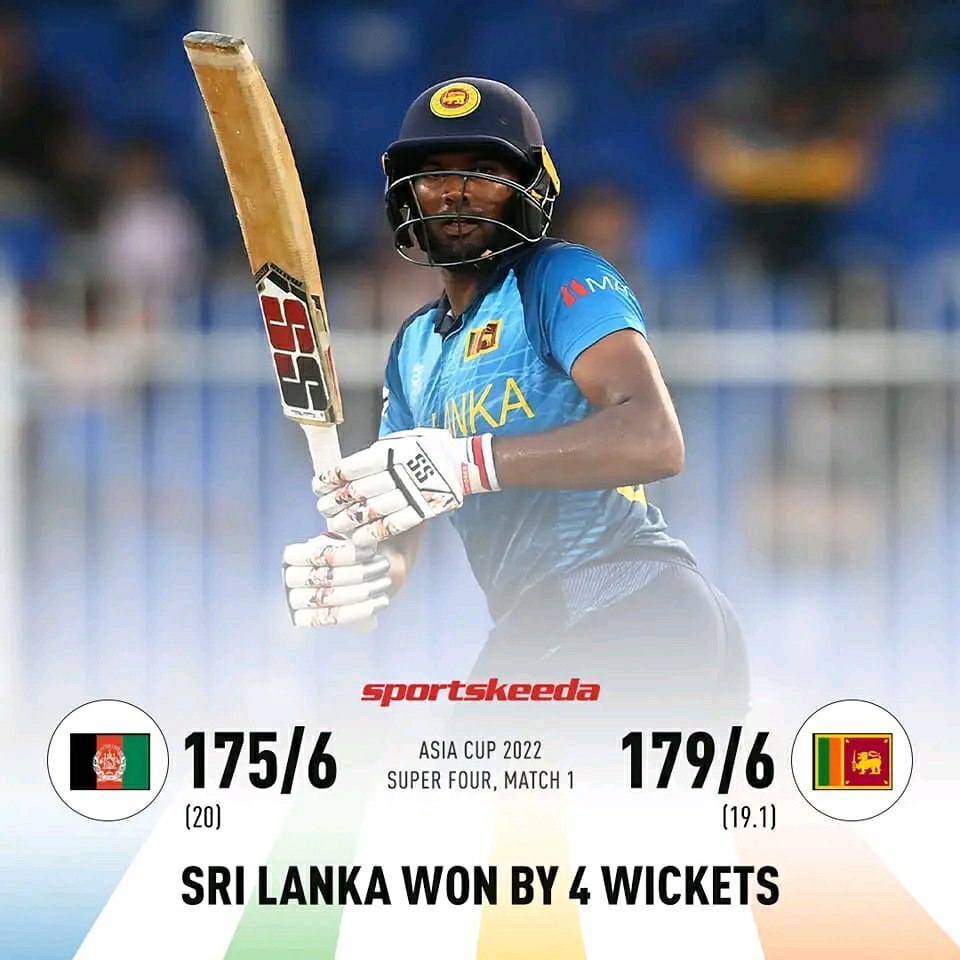 تیم ملی کرکت افغانستان از سریلانکا شکست خورد