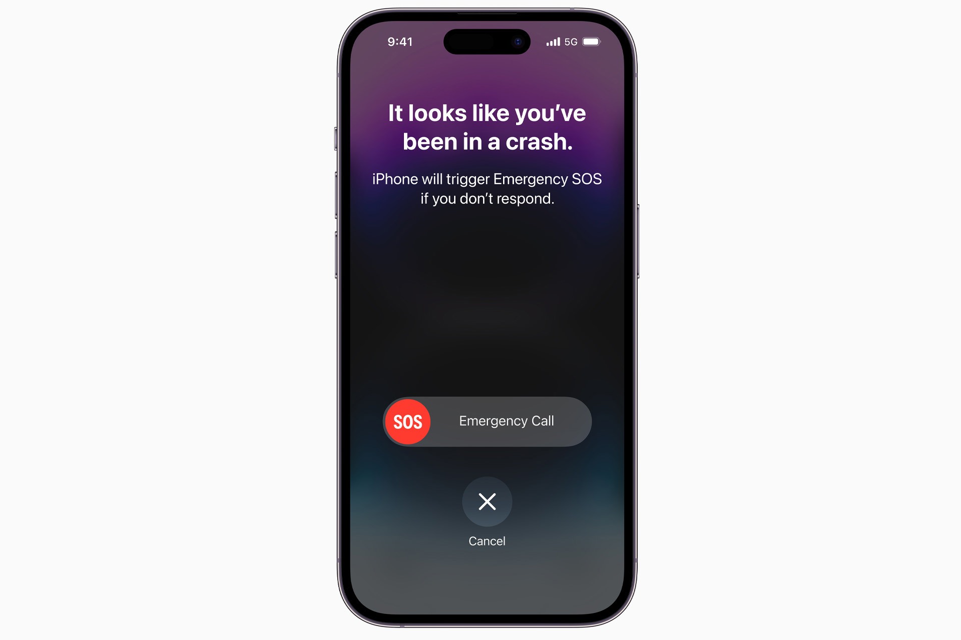 آیفون ۱۴ معرفی شد + لیست امکانات و ویژگیها سیستم تشخیص تصادف در آیفون ۱۴ پرو مکس اپل