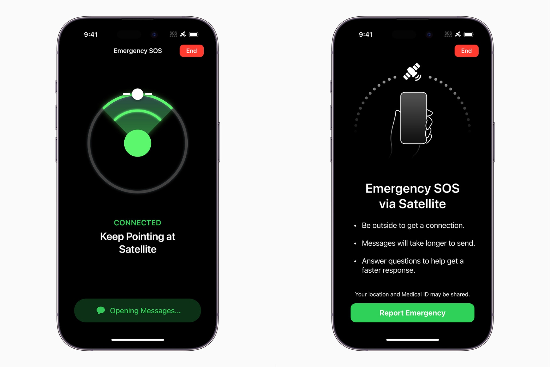آیفون ۱۴ معرفی شد + لیست امکانات و ویژگیها قابلیت ارتباط ماهوارهای در آیفون ۱۴ پرو مکس اپل و iPhone ۱۴ Pro