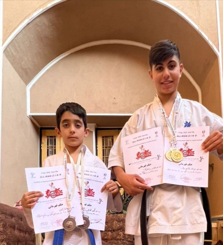 کاراته خراسان رضوی نایب قهرمان ایران شد کاراته خراسان رضوی نایب قهرمان ایران شد