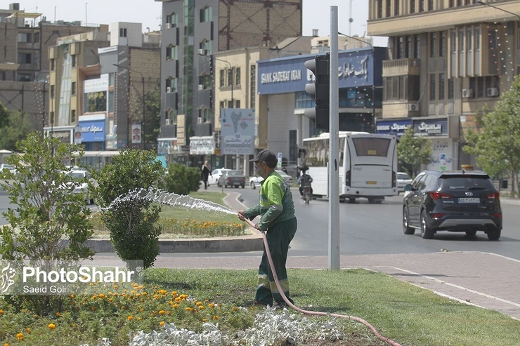 ماندگاری هوای خنک و وزش باد در خراسان رضوی (۲ شهریورماه۱۴۰۱)