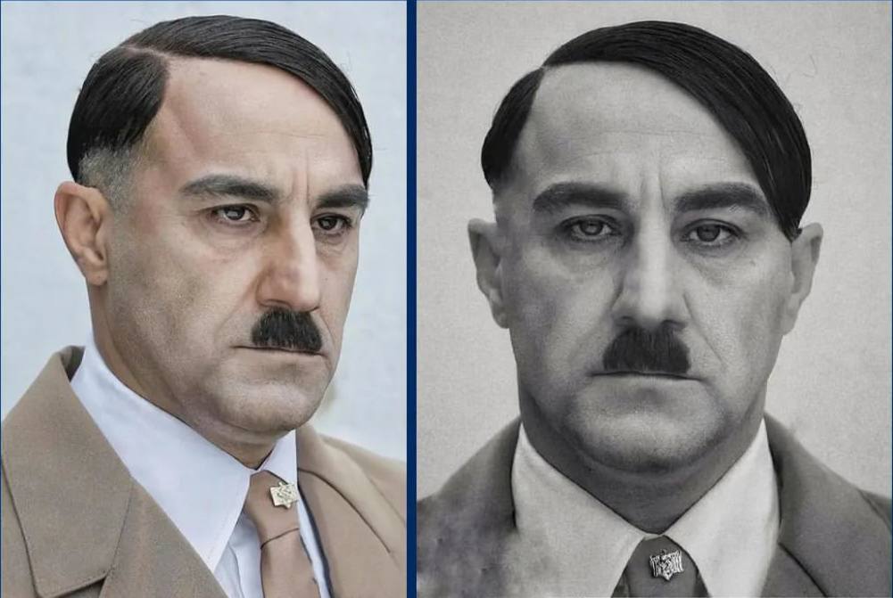 گریم هیتلری محسن تنابنده + عکس گریم هیتلری محسن تنابنده + عکس