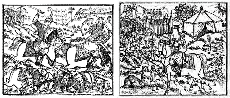 ما طواف کعبه را از خیمه‌گاه آورده‌ایم