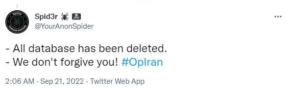 هکرها کدام وبسایتهای ایرانی را مورد حمله قرار دادند؟ | ۳۰ شهریور هکرها کدام وبسایتهای ایرانی را مورد حمله قرار دادند؟ | ۳۰ شهریور