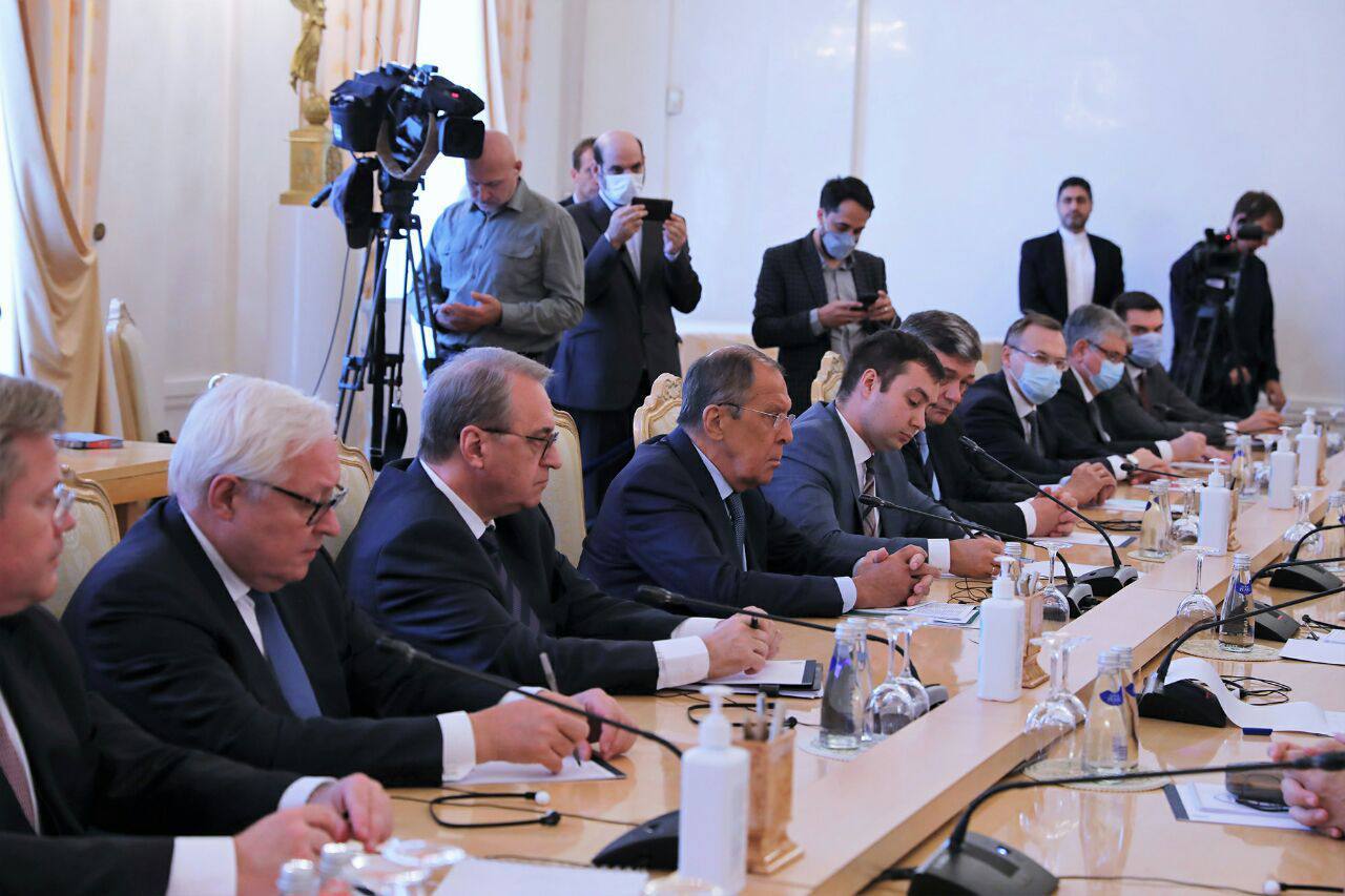 وزرای خارجه ایران و روسیه دیدار کردند+ عکس و فیلم