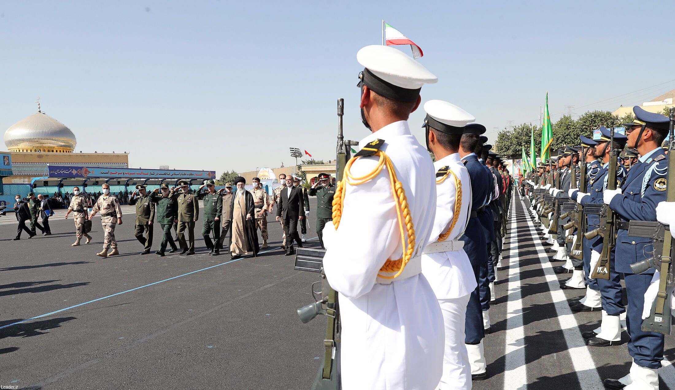 مراسم مشترک دانشآموختگی دانشجویان دانشگاههای افسری نیروهای مسلح با حضور فرمانده کل قوا مراسم مشترک دانشآموختگی دانشجویان دانشگاههای افسری نیروهای مسلح با حضور فرمانده کل قوا