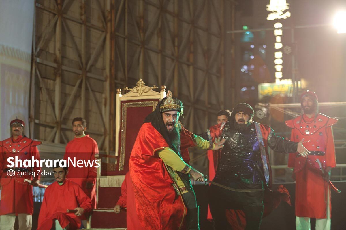 گفتگو با رضا صابری درباره نمایش «آسمان هشتم» که اینشبها در جوار حرم امام رضا اجرا میشود گفتگو با رضا صابری درباره نمایش «آسمان هشتم» که اینشبها در جوار حرم امام رضا اجرا میشود