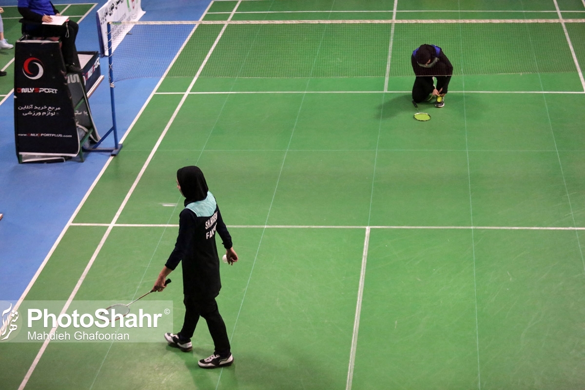 روزهای پر شکست بدمینتون مشهد؛ «توس مسیر» و «شهید فخار» هر دو در خانه باختند روزهای پر شکست بدمینتون مشهد؛ «توس مسیر» و «شهید فخار» هر دو در خانه باختند