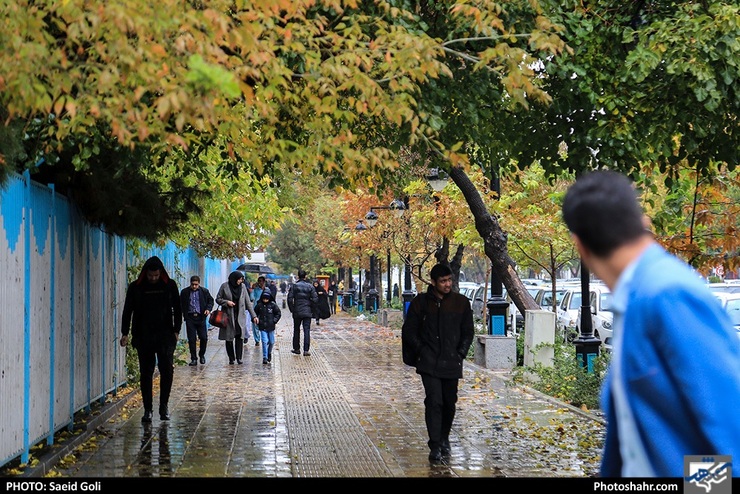 آخر هفته‌ای بارانی در خراسان رضوی (٢۵ آبان‌ماه ١۴٠١)