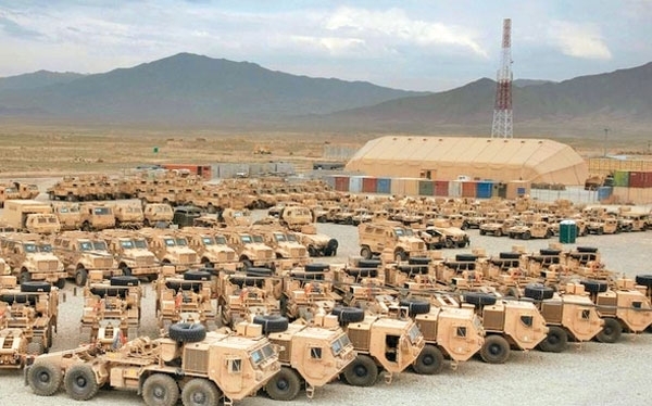 آمریکا اطلاعی درباره مقدار تجهیزات نظامی باقی مانده در افغانستان ندارد
