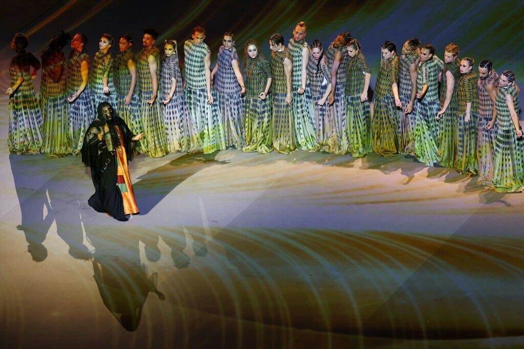 مراسم افتتاحیه جام جهانی ۲۰۲۲ قطر آغاز شد مراسم افتتاحیه جام جهانی ۲۰۲۲ قطر آغاز شد