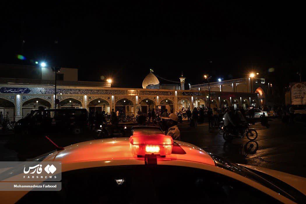حال و هوای اطراف حرم شاهچراغ شیراز + فیلم و تصاویر