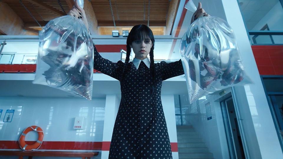 افتتاحیه طوفانی سریال Wednesday + تریلر افتتاحیه طوفانی سریال Wednesday + تریلر