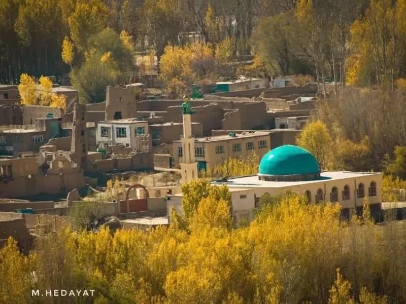 پاییز در بامیان + عکس