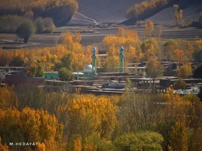 پاییز در بامیان + عکس