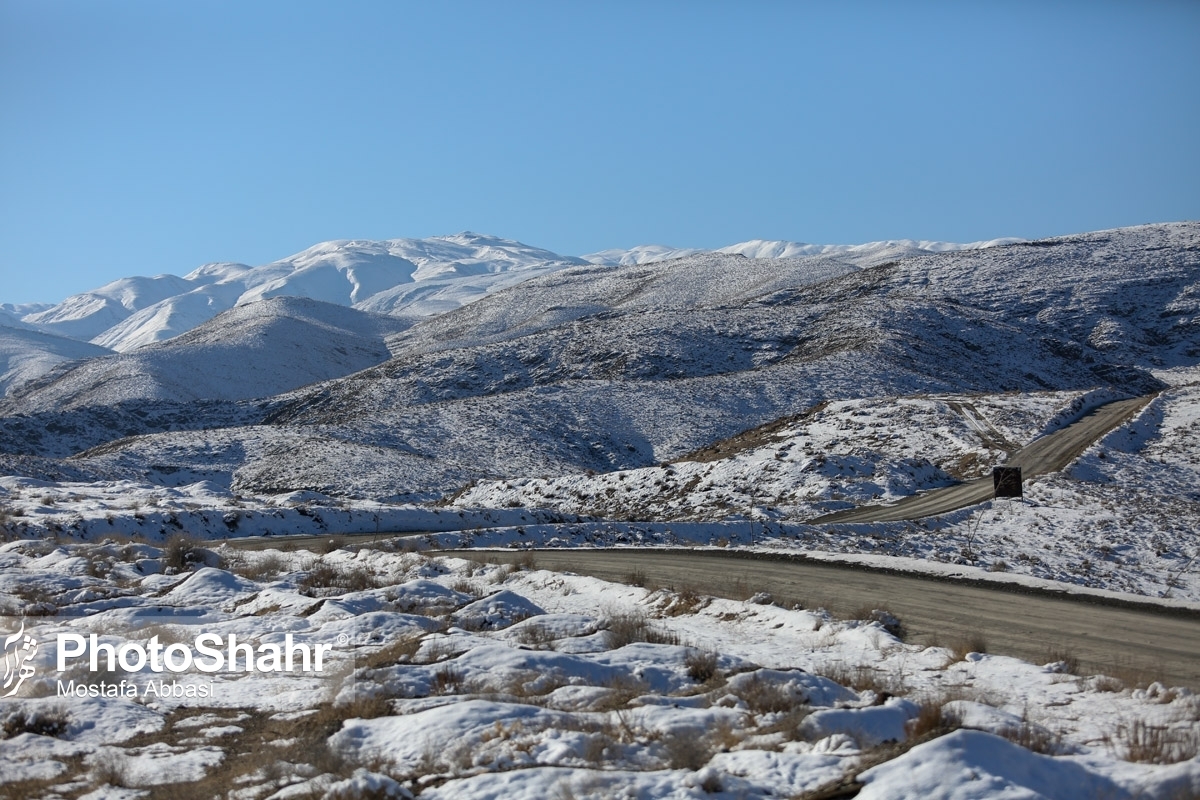 بارش باران و برف تا روز دوشنبه در خراسان رضوی ادامه دارد (١٢ آذرماه ١۴٠١)