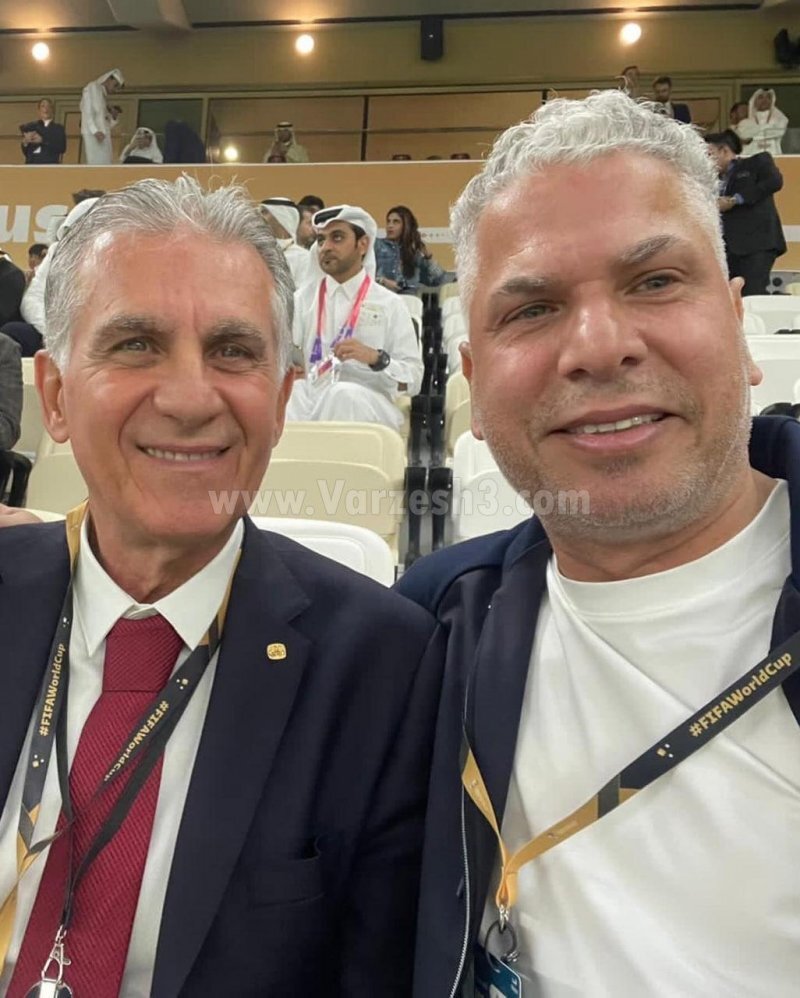 حضور کیروش در فینال جام جهانی + تصاویر حضور کیروش در فینال جام جهانی + تصاویر