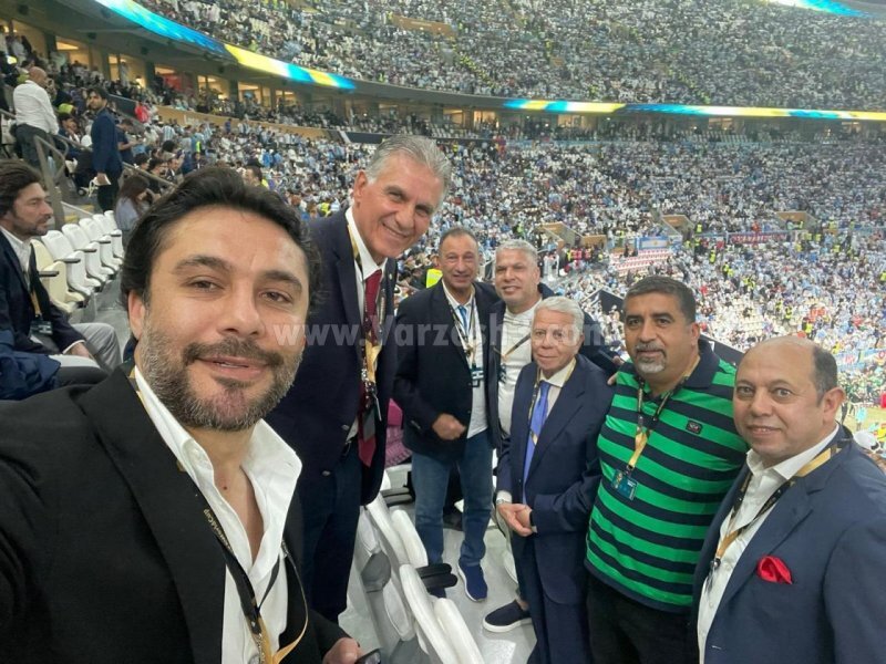 حضور کیروش در فینال جام جهانی + تصاویر حضور کیروش در فینال جام جهانی + تصاویر