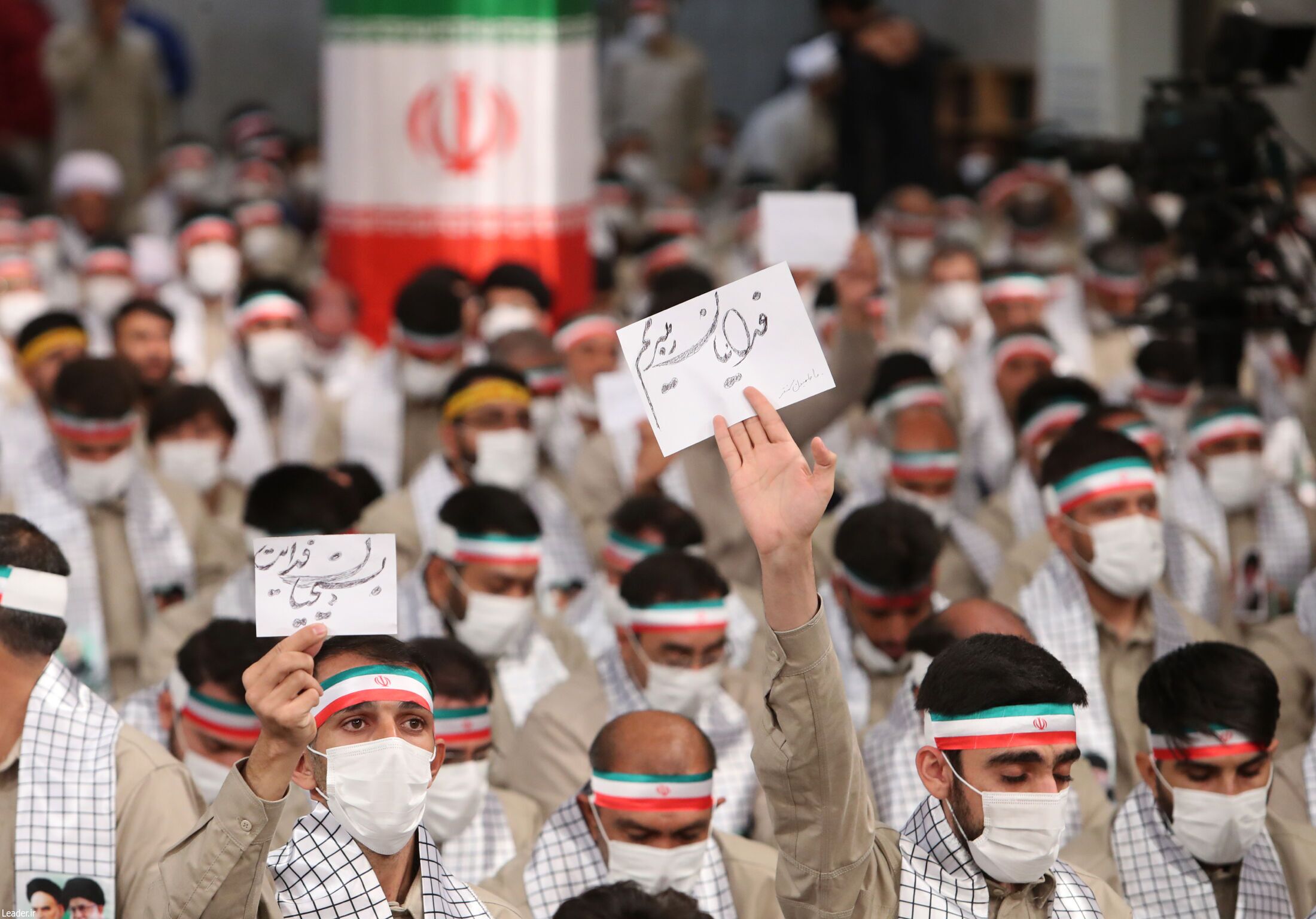رهبر انقلاب: در قضایای اخیر، بسیجی‌های مظلوم خودشان مظلوم واقع شدند| بسیج صرفاً یک سازمان نظامی نیست+ فیلم و عکس