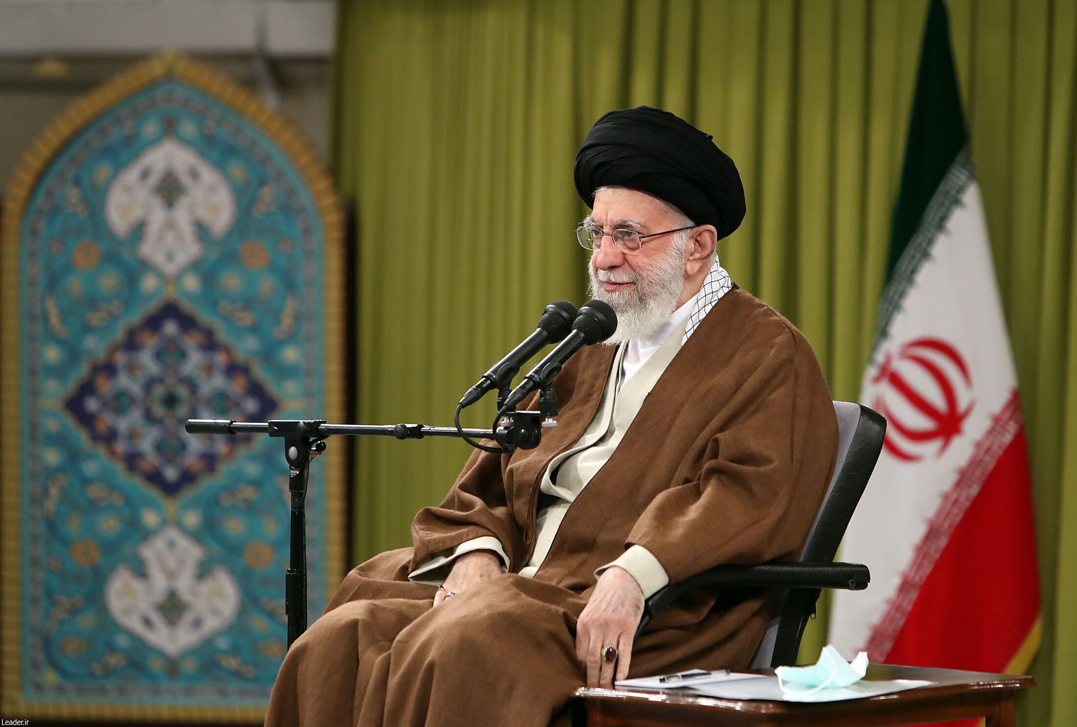 رهبر انقلاب: در قضایای اخیر، بسیجی‌های مظلوم خودشان مظلوم واقع شدند| بسیج صرفاً یک سازمان نظامی نیست+ فیلم و عکس