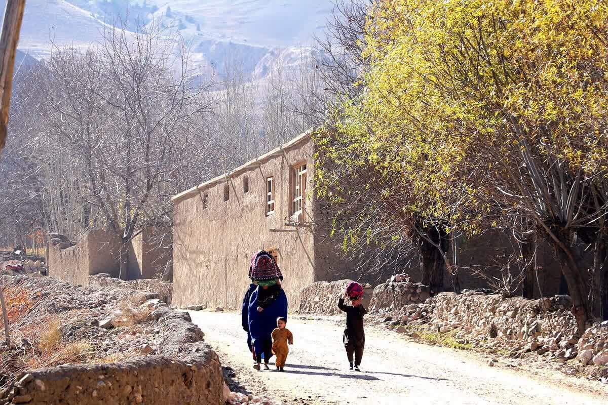 پائیز در شهرستان کوهستانات ولایت سرپل + عکس