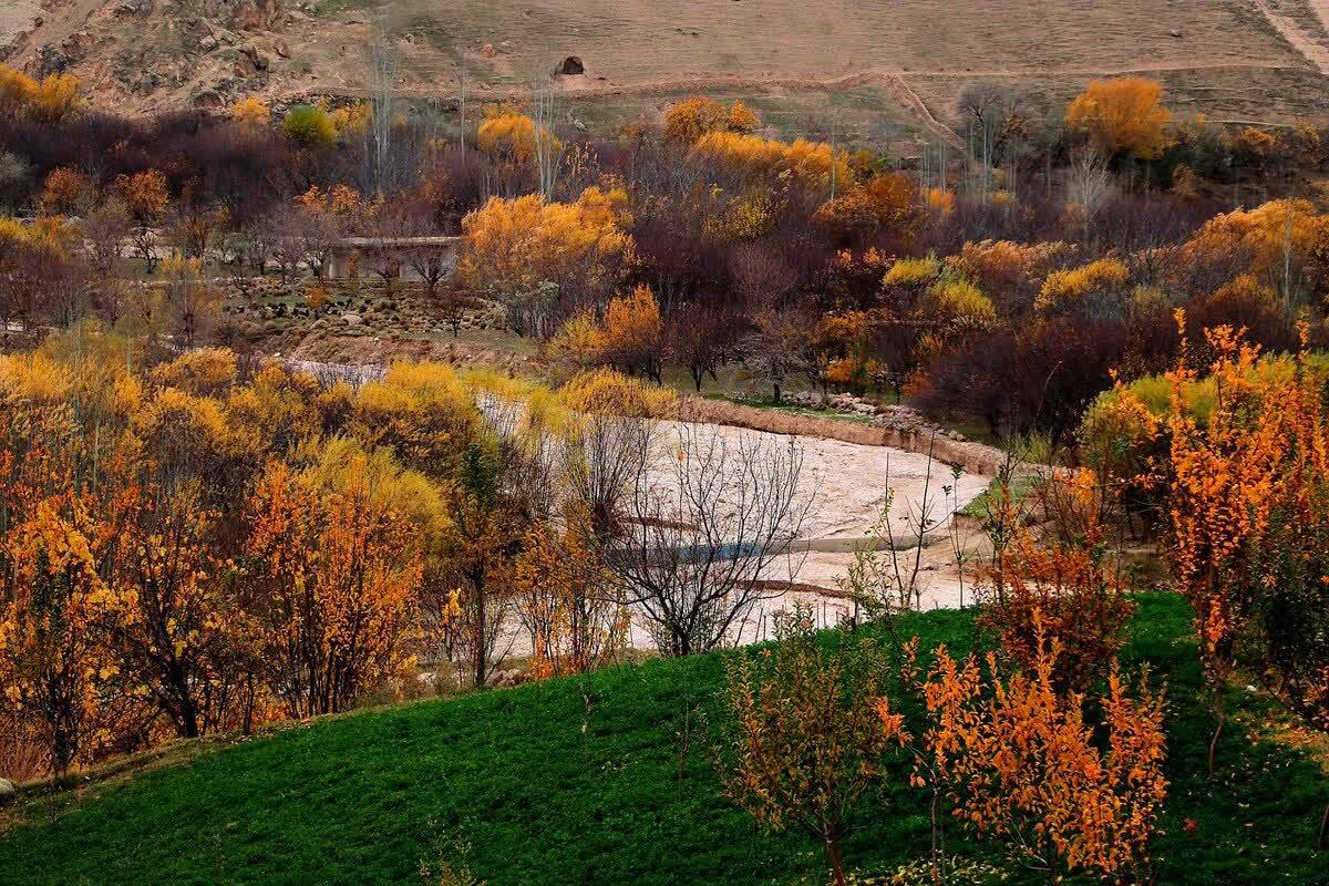 پائیز در شهرستان کوهستانات ولایت سرپل + عکس