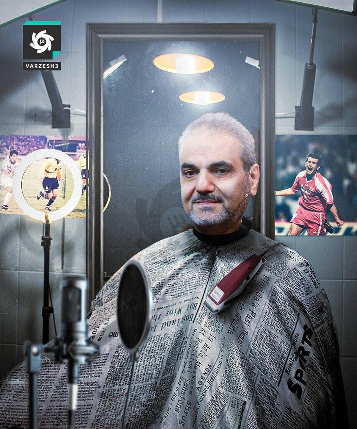 شوخی با ریش تراشیدن جواد خیابانی ادامه دارد + عکس شوخی با ریش تراشیدن جواد خیابانی ادامه دارد + عکس