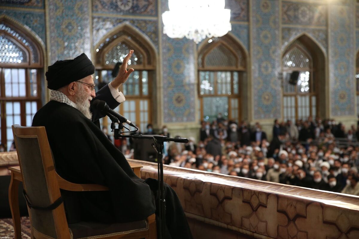 رهبر معظم انقلاب اسلامی در اجتماع عظیم زائران و مجاوران حرم مطهر رضوی در رواق امام خمینی (ره) به نقشه‌های پیچیده دشمن در اغتشاشات اخیر اشاره کردند.