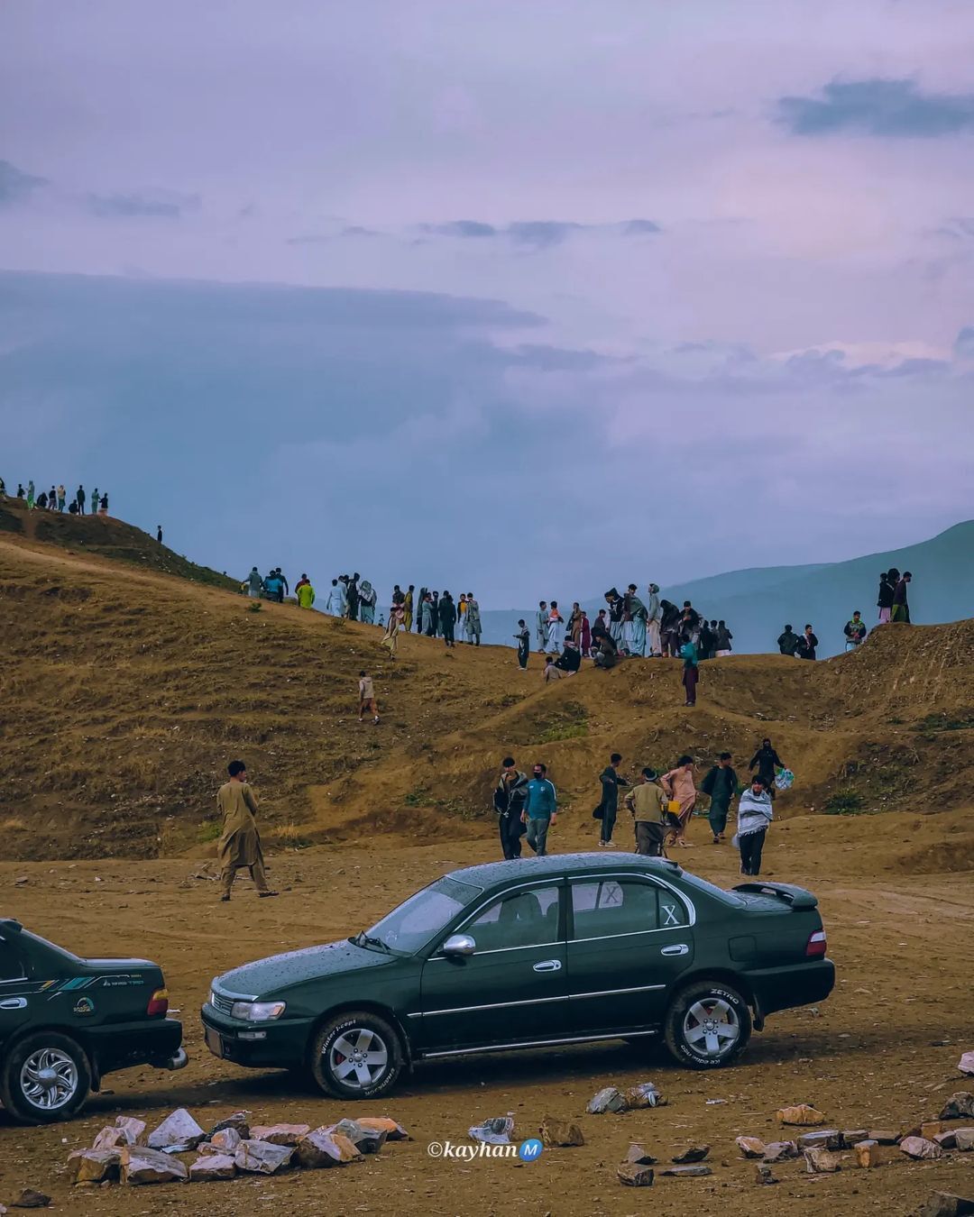 عکس‌هایی از بادبادک بازی در روزهای اول بهار در کابل