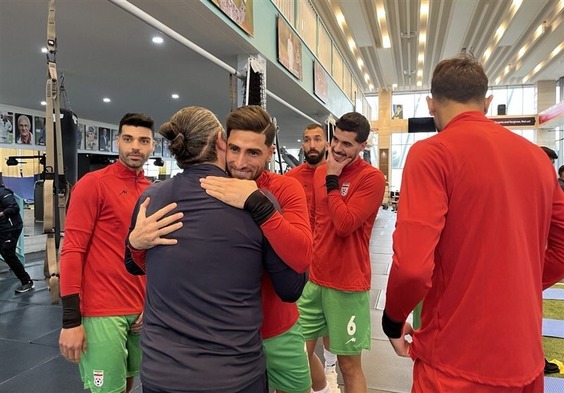 مربی جدید تیم ملی فوتبال به اردو اضافه شد + تصاویر