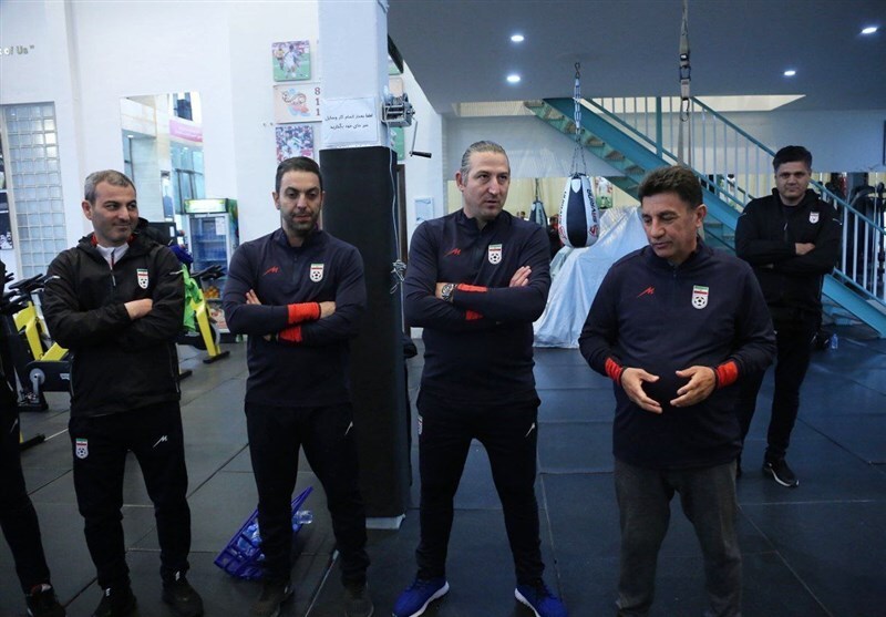 مربی جدید تیم ملی فوتبال به اردو اضافه شد + تصاویر