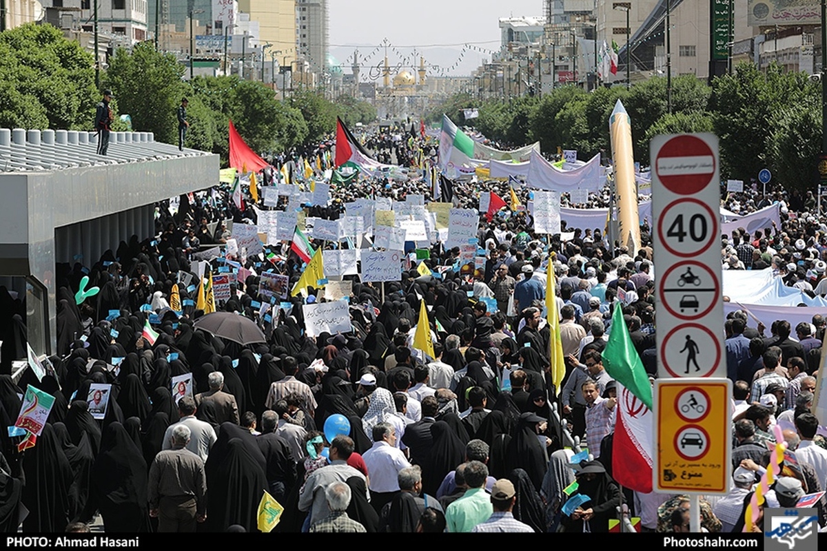 اعلام محدودیت‌های ترافیکی «روز قدس» در مشهد | خودروهای پارک‌شده در مسیر راهپیمایی جریمه خواهند شد