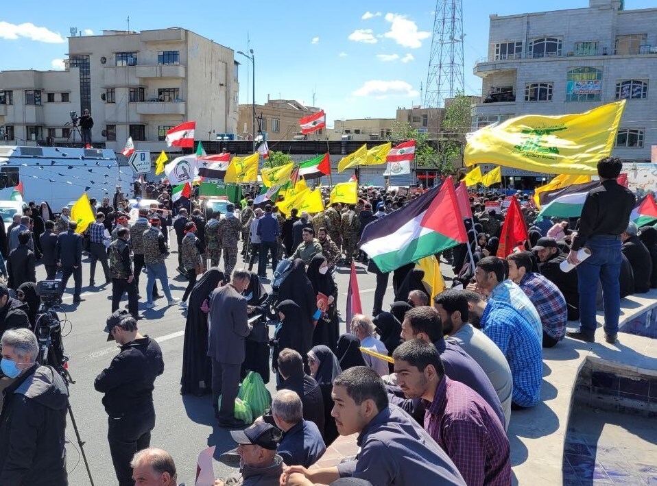 آغاز راهپیمایی روز جهانی قدس در بیش از ۱۰۰۰ شهر ایران| نمایش وحدت مسلمان در آستانه آزادی قدس+ فیلم و عکس آغاز راهپیمایی روز جهانی قدس در بیش از ۱۰۰۰ شهر ایران| نمایش وحدت مسلمان در آستانه آزادی قدس+ فیلم و عکس