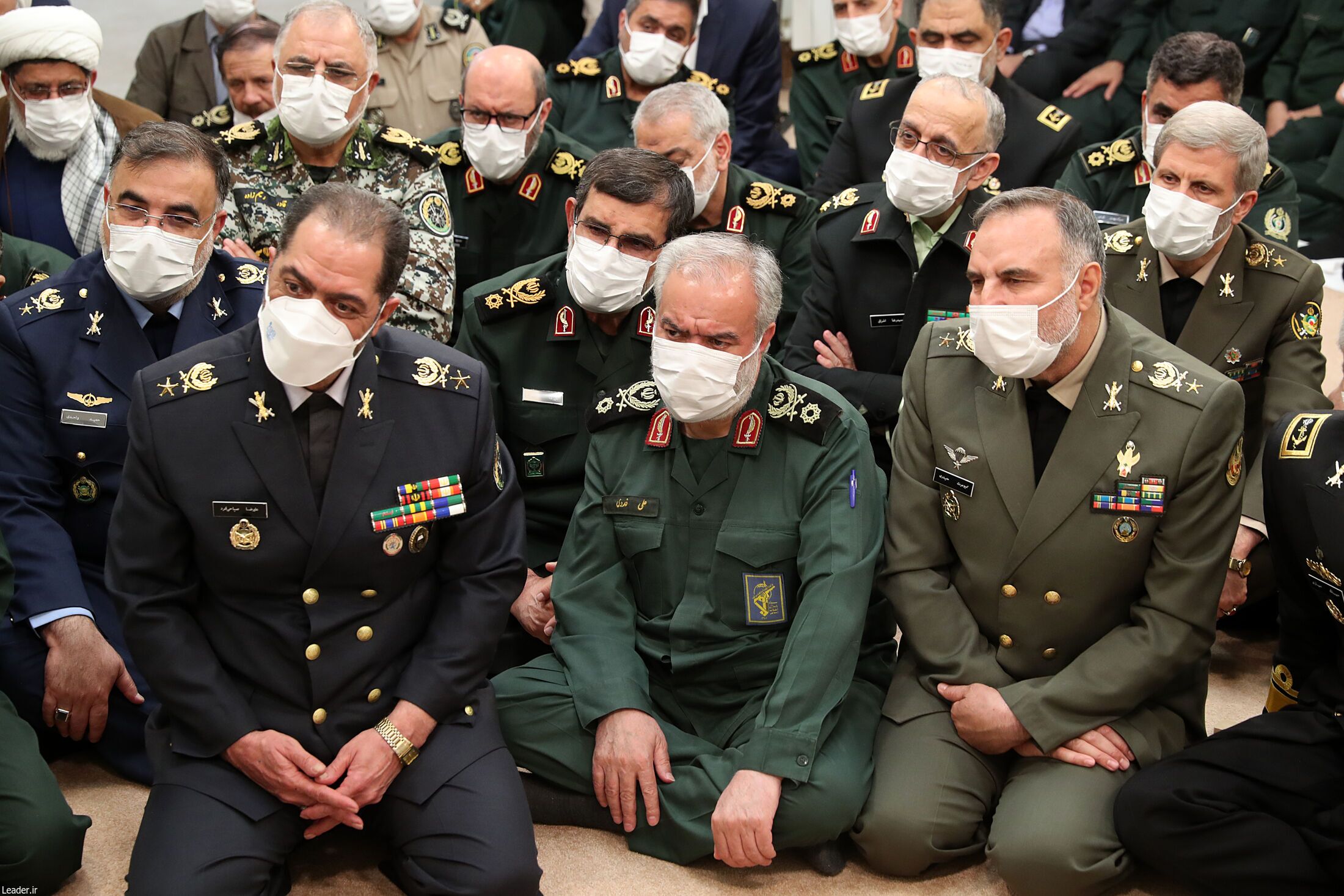 رهبر انقلاب خطاب به فرماندهان نیروهای مسلح: به هیچ حدی از پیشرفت قانع نباشید و بدون توقف به جلو بروید+ فیلم و عکس رهبر انقلاب خطاب به فرماندهان نیروهای مسلح: به هیچ حدی از پیشرفت قانع نباشید و بدون توقف به جلو بروید+ فیلم و عکس