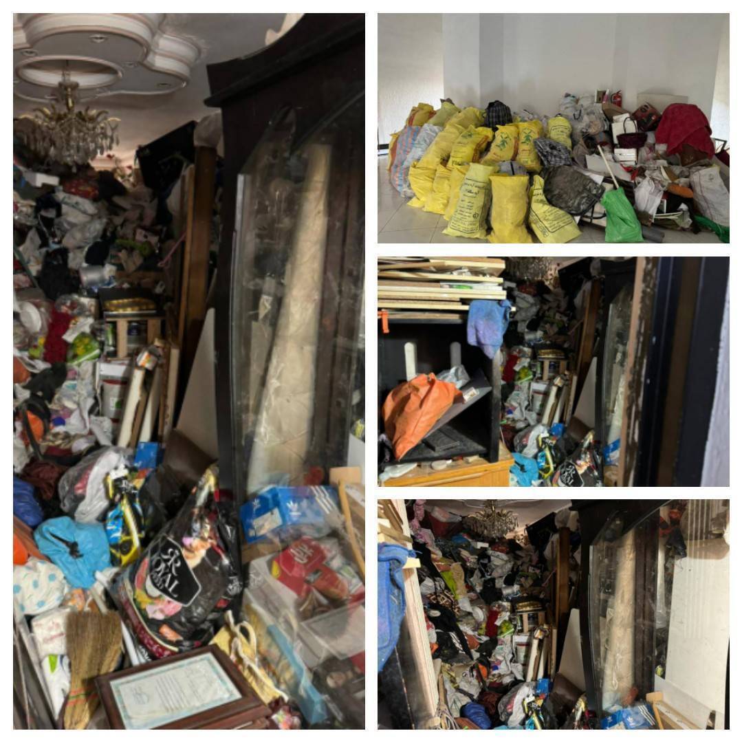 کشف بیش از ۲۰ تن زباله از یک منزل مسکونی در تهران + عکس کشف بیش از ۲۰ تن زباله از یک منزل مسکونی در تهران + عکس