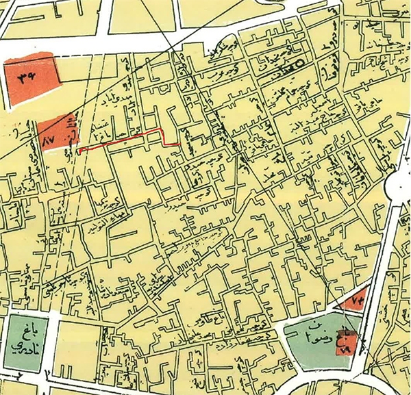 بینادل امروز و باغ اعتضاد رضوی‌دیروز