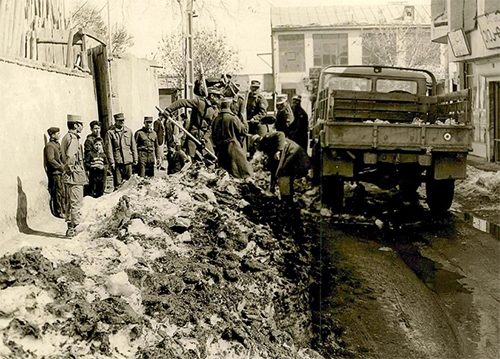 وقتی برفروبها به کمک شهر آمدند وقتی برفروبها به کمک شهر آمدند