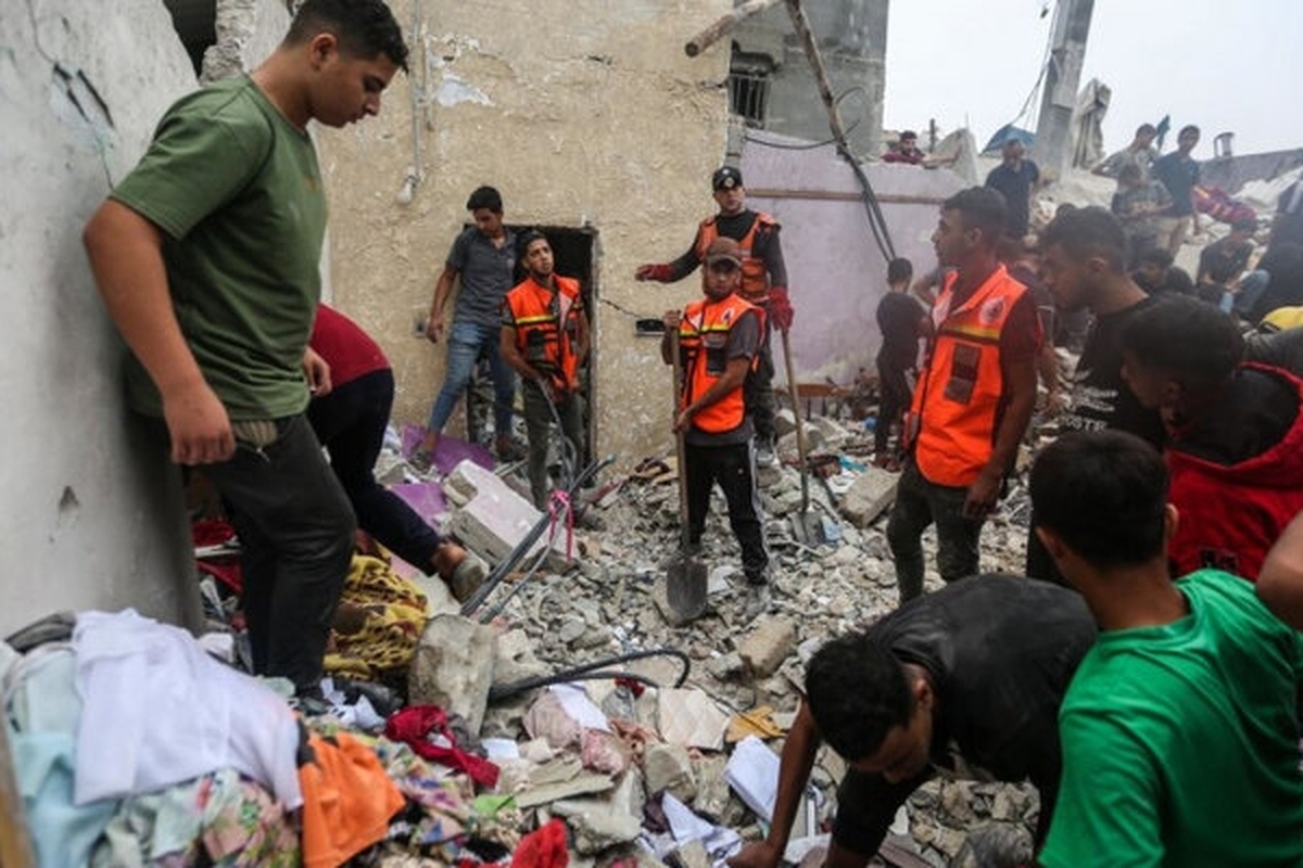 شهادت ۲۱ فلسطینی در حمله اسرائیل به خان‌یونس