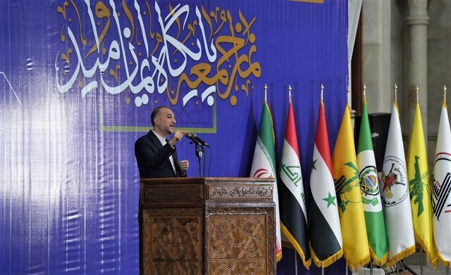 وزیر خارجه: محاسبه رژیم صهیونیستی در مورد حماس غلط بود | به نیروهای مقاومت دستور نمیدهیم وزیر خارجه: محاسبه رژیم صهیونیستی در مورد حماس غلط بود | به نیروهای مقاومت دستور نمیدهیم