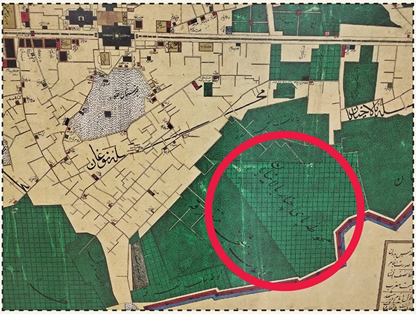 کوچه صدرالقرای آستان‌قدس