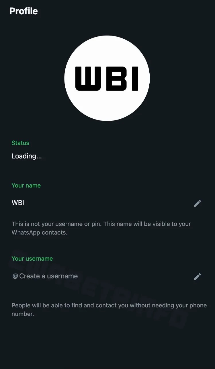 قابلیت ایجاد و جستجوی نام کاربری به واتساپ میآید قابلیت ایجاد و جستجوی نام کاربری به واتساپ میآید