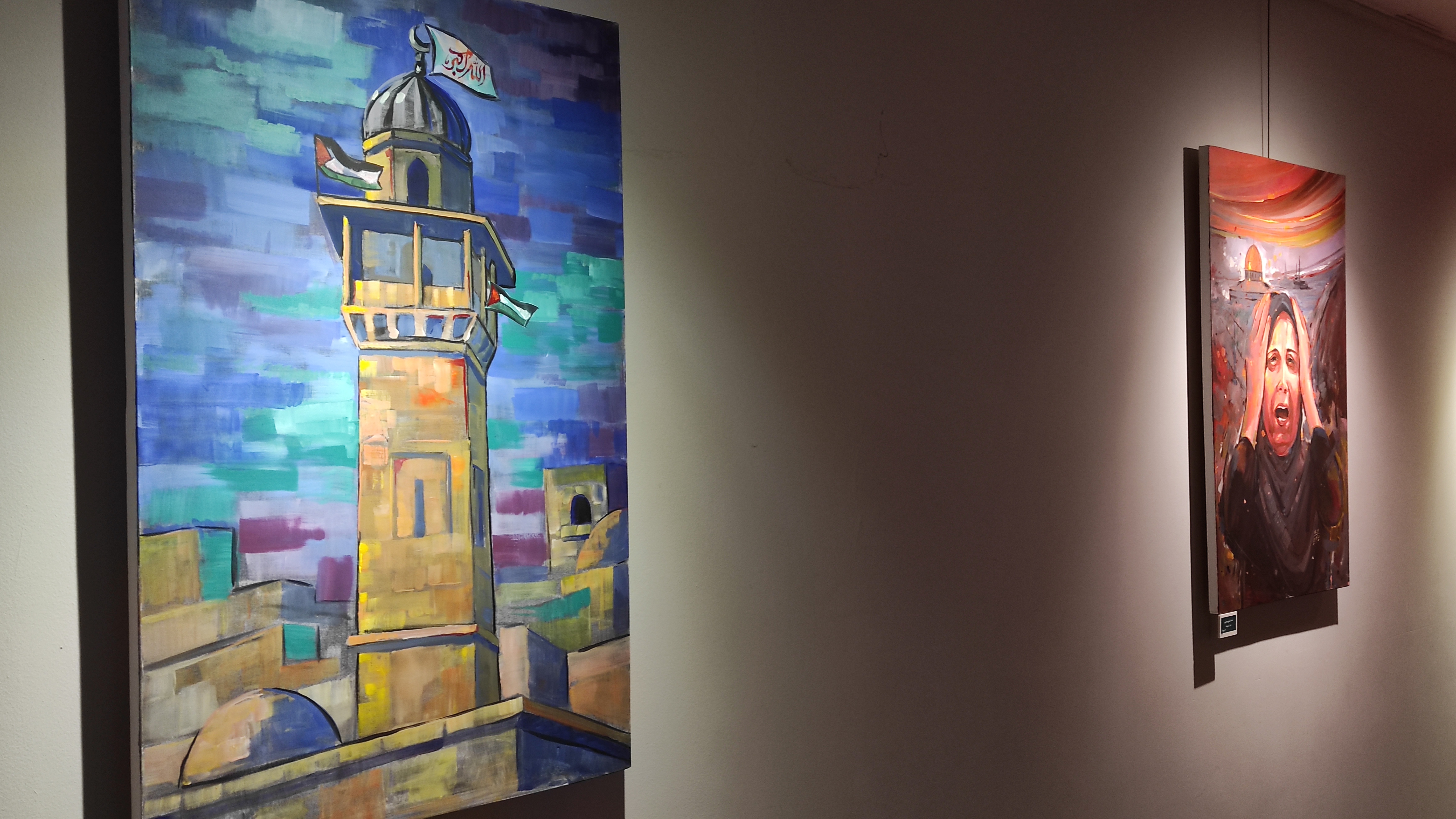 قدم زدن اعتراض هنری به سمت هنر اعتراضی | گزارش نمایشگاه «منالقدس الی القدس» قدم زدن اعتراض هنری به سمت هنر اعتراضی | گزارش نمایشگاه «منالقدس الی القدس»