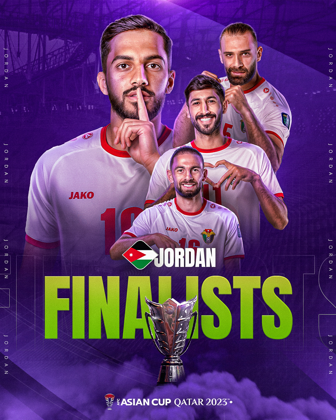 واکنش AFC به تاریخ سازی اردن با حذف کره جنوبی واکنش AFC به تاریخ سازی اردن با حذف کره جنوبی