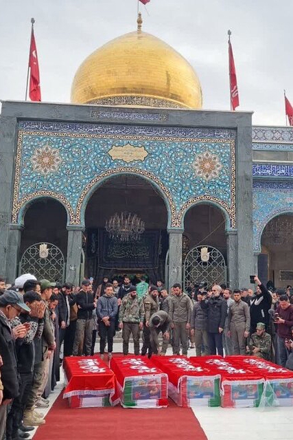 تشییع پیکر شهدای مدافع حرم در شهرک شهید محلاتی تهران + فیلم تشییع پیکر شهدای مدافع حرم در شهرک شهید محلاتی تهران + فیلم