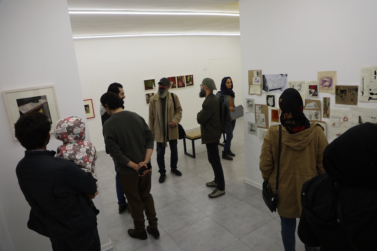 «بدون عنوان» در گالری «هنگام» «بدون عنوان» در گالری «هنگام»