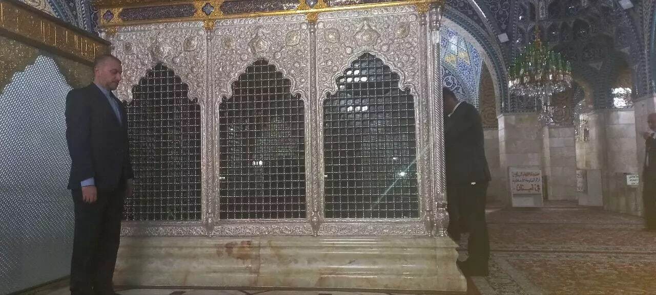 امیرعبداللهیان به زیارت حرم حضرت رقیه(س) رفت + عکس امیرعبداللهیان به زیارت حرم حضرت رقیه(س) رفت + عکس