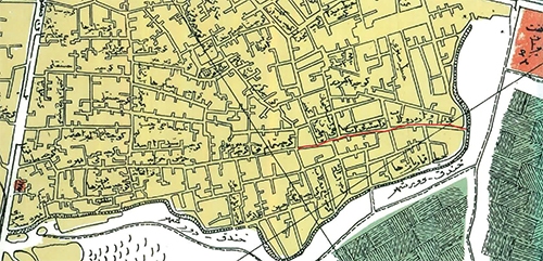 کوچه‌ای یادگار دروازه‌های تاریخی مشهد